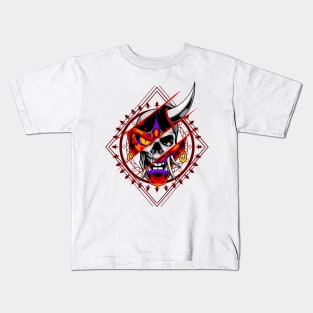 Hannya Skull 1.2 Kids T-Shirt